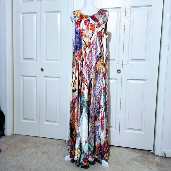 Johnny Was Dresses & Skirts - JOHNNY WAS Regina Flowy Maxi Dress Sz XL